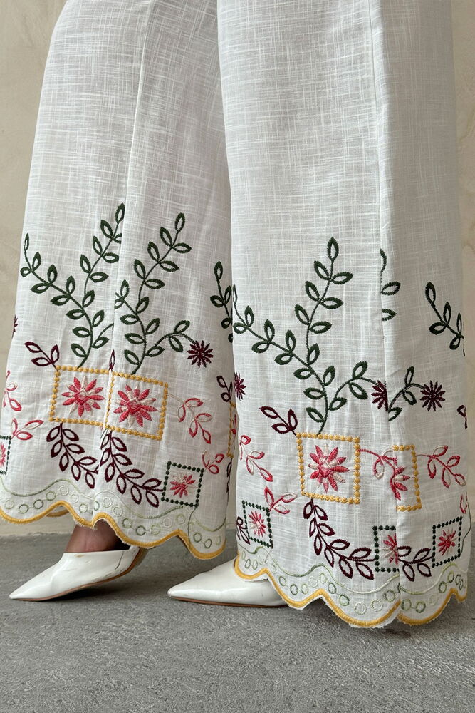 Embroidered Pants